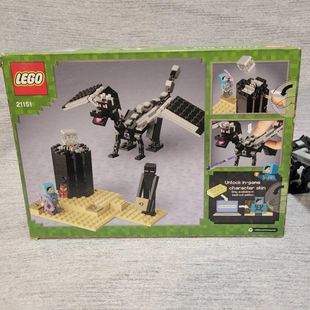 Lego Minecraft The End Battle 21151